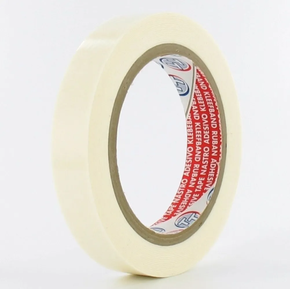 Dubbelzijdig tape Foam 27101 (S) wit 19x0,8 mm - rol 5 m