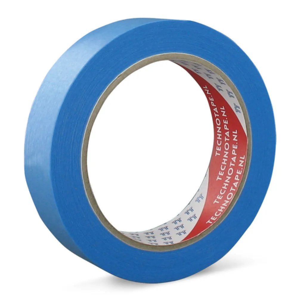 Maskingtape Washi Outdoor (S) blauw 25 mm - rol 50 m