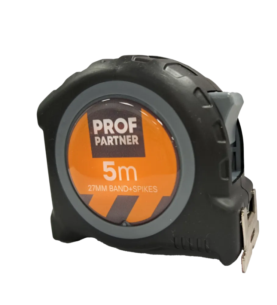ProfPartner Rolbandmaat 5 m 27 mm met Spikes