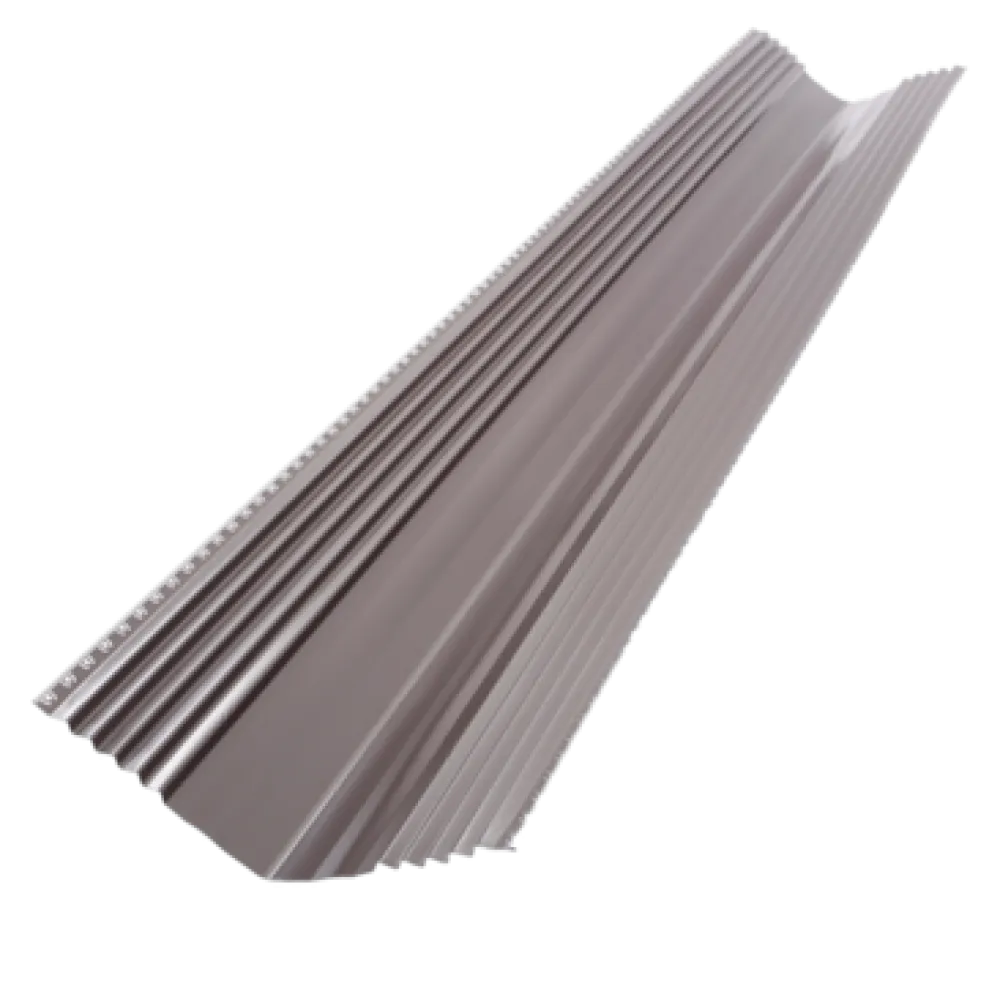 Monier Metalen kilgoot Profilo S - antracietbruin