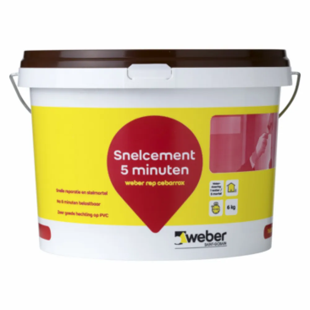 Weber Rep cebarrox snelcement 5 min