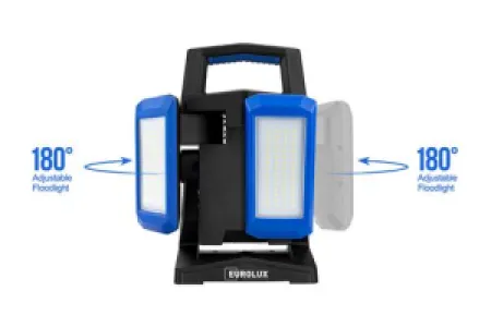 LED Accu Bouwlamp Twin-Spot 4500