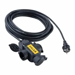 Vetec Hangcontact 10 m 3x1,5 mm²