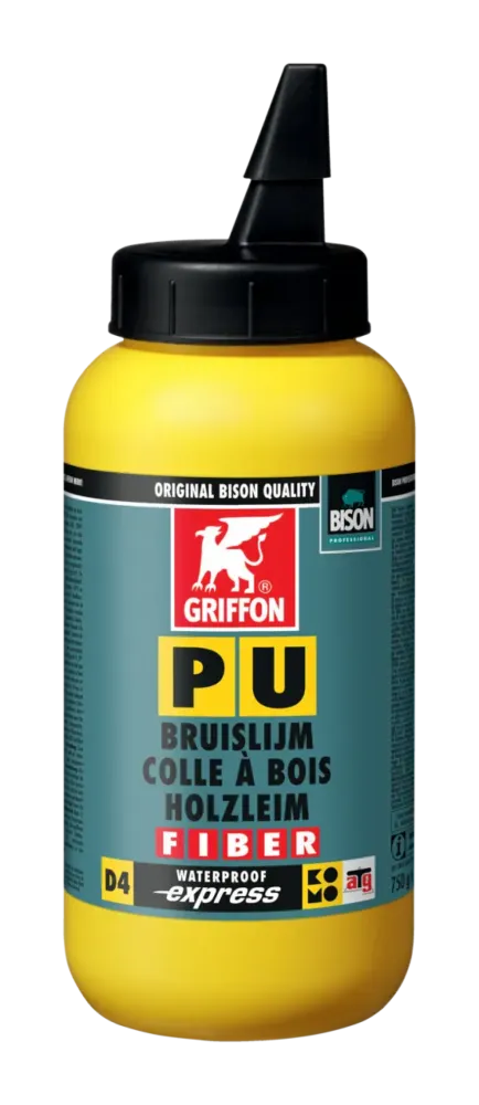 Griffon PU-Houtlijm Fiber D4 750 g