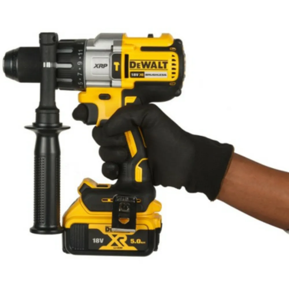 DeWalt 18V XR XRP Brushless schroef-/klopboormachine 2x 5,0 Ah