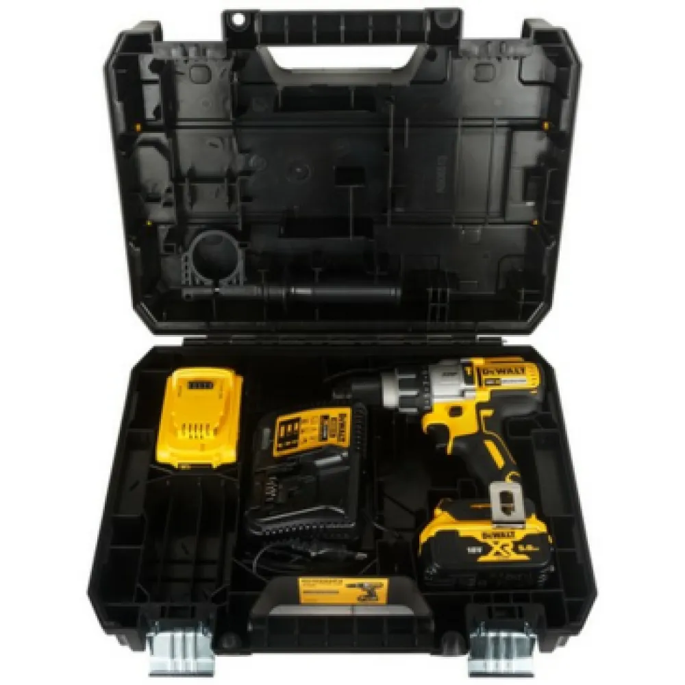DeWalt 18V XR XRP Brushless schroef-/klopboormachine 2x 5,0 Ah