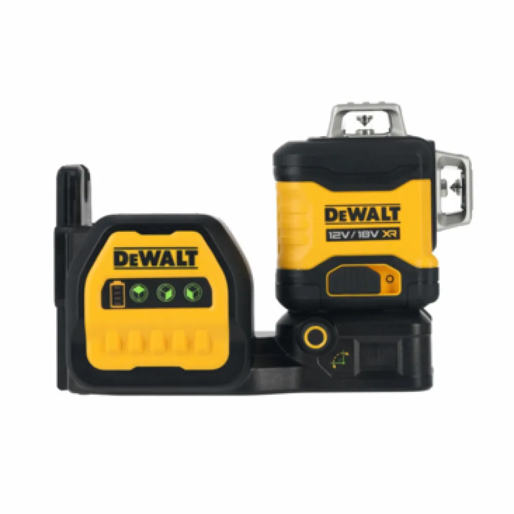DeWalt DCE089NG18-XJ 12V/18V Multivolt groene 3x 360° lijnlaser zonder accu