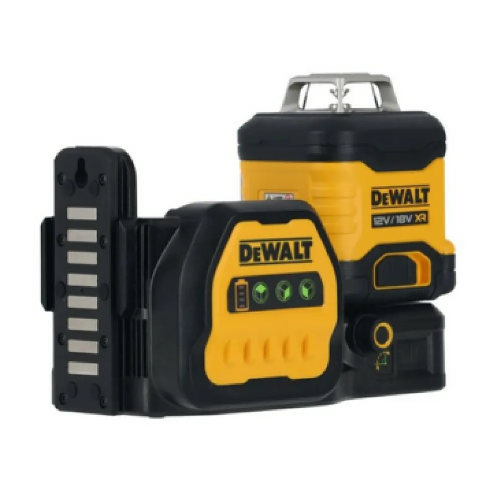 DeWalt DCE089NG18-XJ 12V/18V Multivolt groene 3x 360° lijnlaser zonder accu