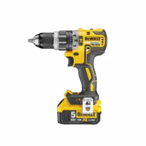 DeWalt XR Brushless schroef-/klopboormachine 18V 2x 5,0 Ah in TSTAK