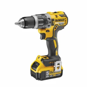 DeWalt XR Brushless schroef-/klopboormachine 18V 2x 5,0 Ah in TSTAK