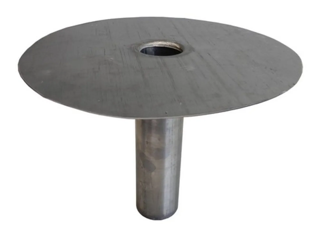 Loden kiezelbak M80 300mm naadloos gegoten