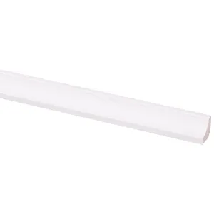 Hollat MDF folie wit 22x22 mm L=2600 mm
