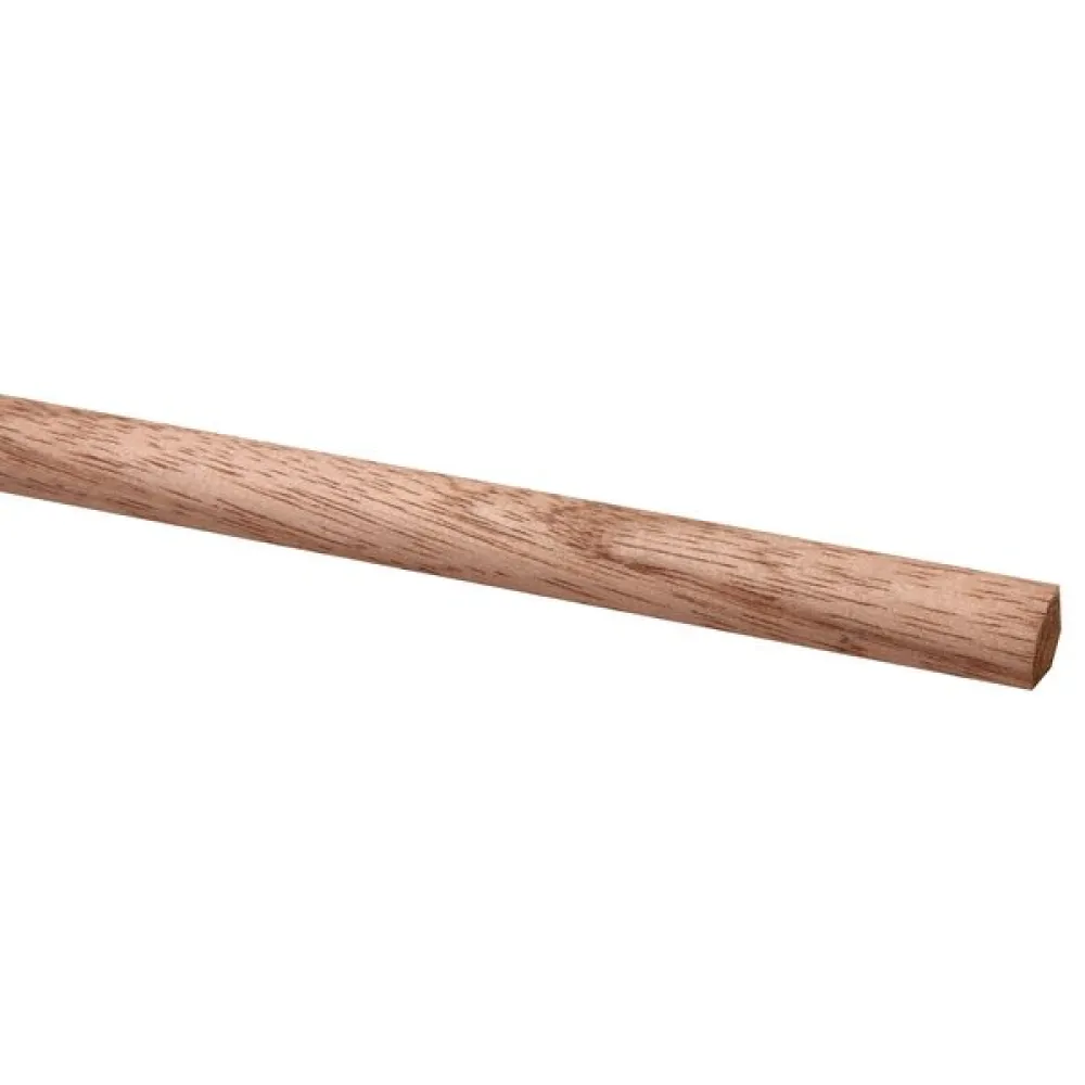 Kwartronde lat hardhout 13x13 mm L=2700 mm