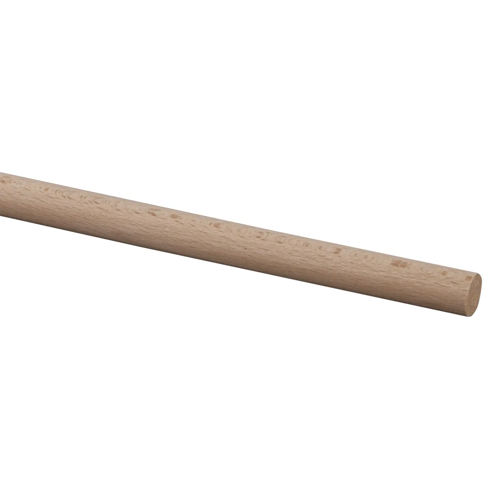 Ronde stok beuken diameter 12 mm L=1000 mm