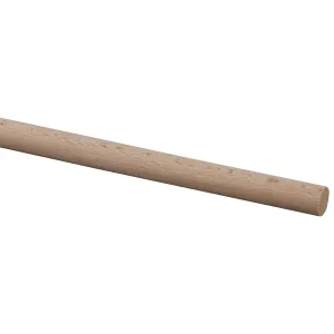 Ronde stok beuken diameter 12 mm L=1000 mm