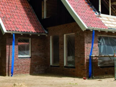 ProfPartner Tijdelijke Hemelwaterafvoer A-PE Ø80 mm – Inclusief 2 Slangklemmen
