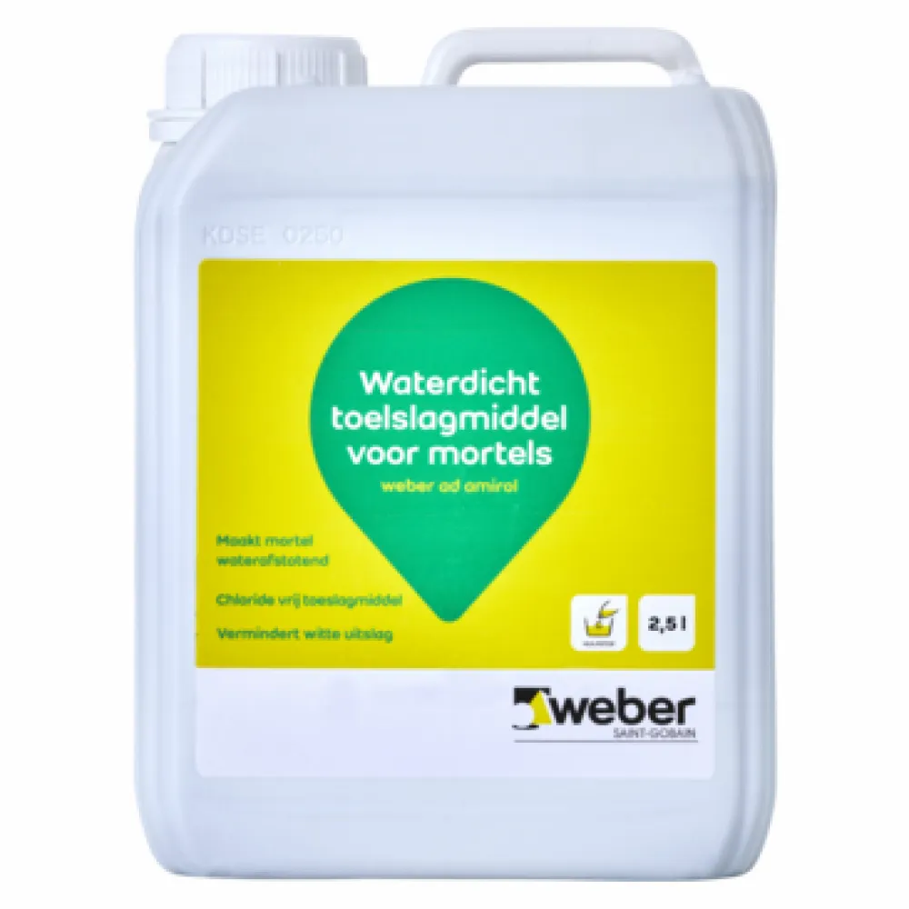Weber Ad Amirol WD Toeslagmiddel – 2,5 liter