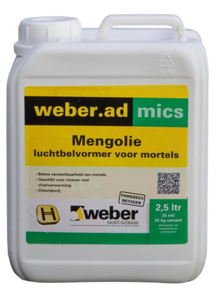 Weber Ad Mics Mengolie – 2,5 liter