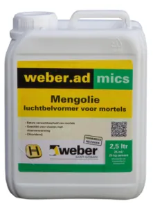 Weber Ad Mics Mengolie – 2,5 liter