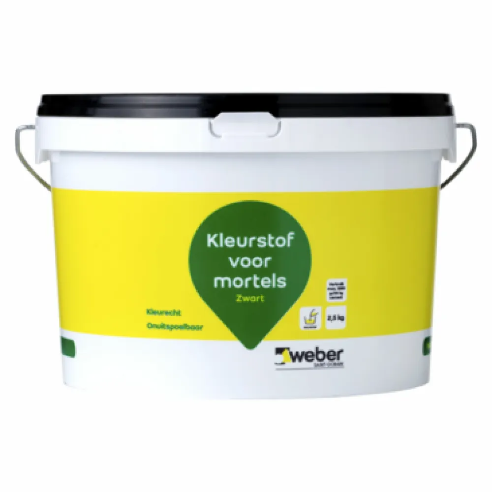 Weber Kleurstof Zwart – 2,5 kg