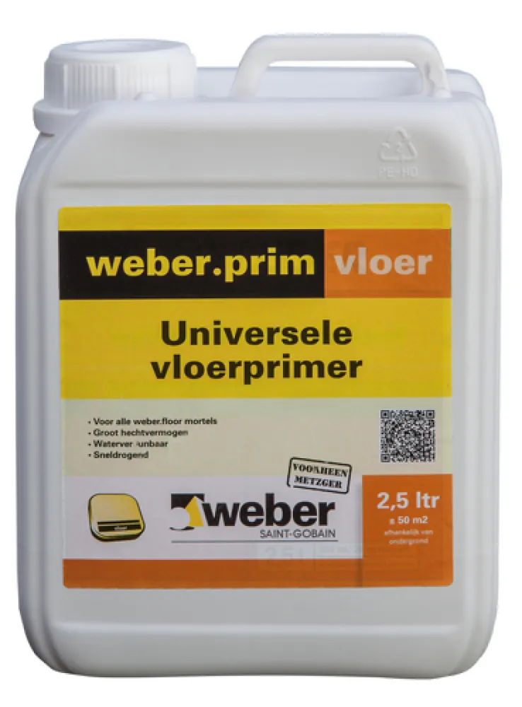 Weber Prim Vloer Vloerprimer – 2,5 liter