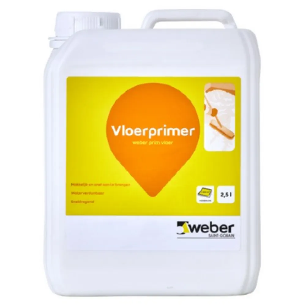 Weber Prim Vloer Vloerprimer – 2,5 liter