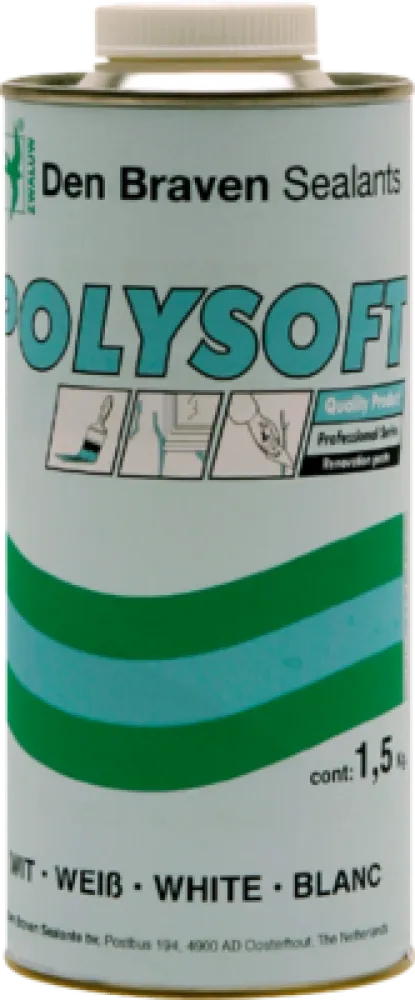 Zwaluw Polysoft Professioneel wit 1,5 kg