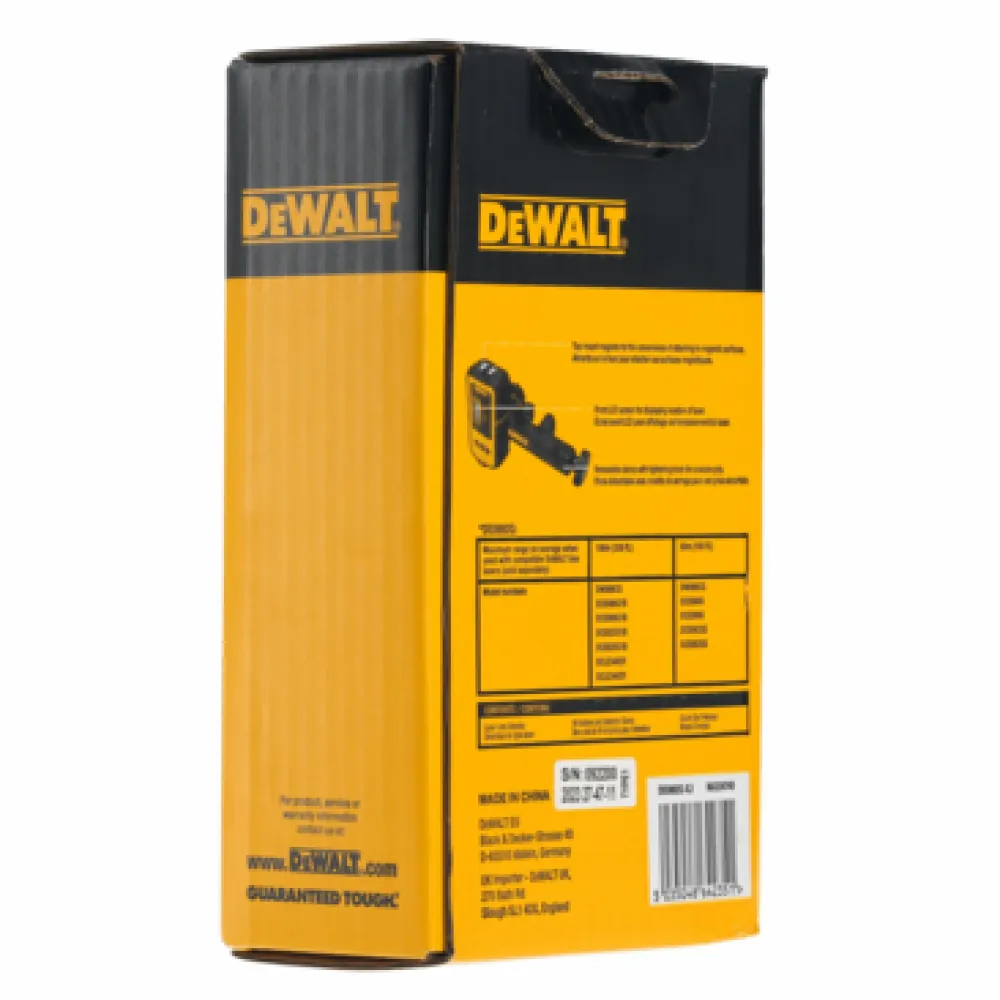 DeWalt DE0892G-XJ detector voor groene lijnlasers