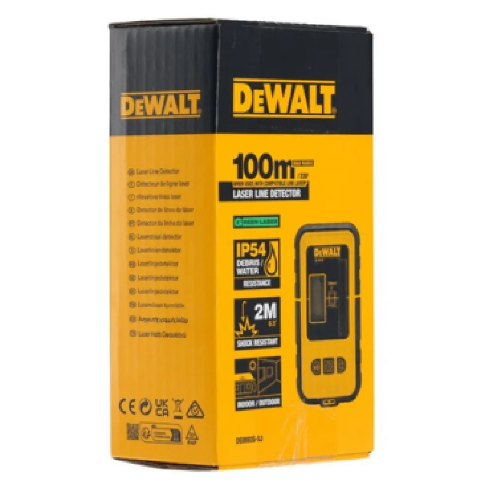 DeWalt DE0892G-XJ detector voor groene lijnlasers