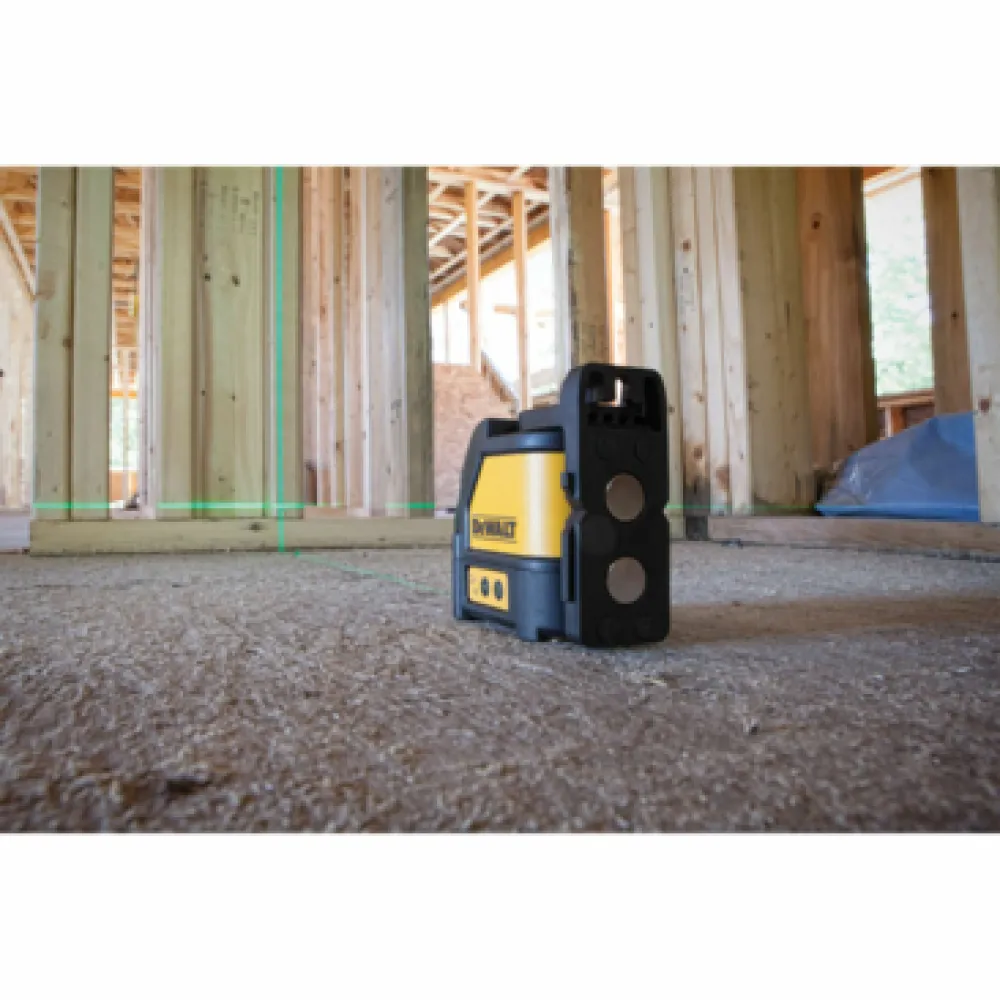 DeWalt DW088CG-XJ groene kruislijnlaser zelfnivellerend