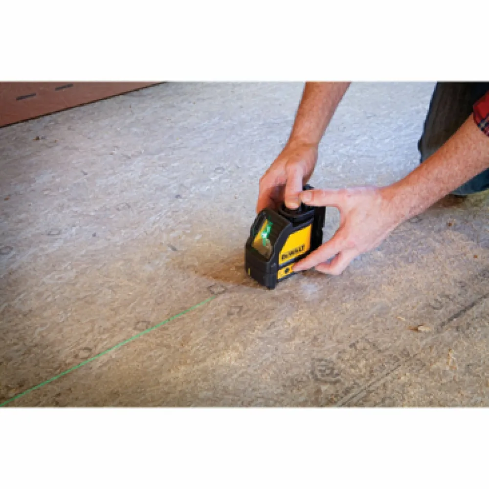 DeWalt DW088CG-XJ groene kruislijnlaser zelfnivellerend