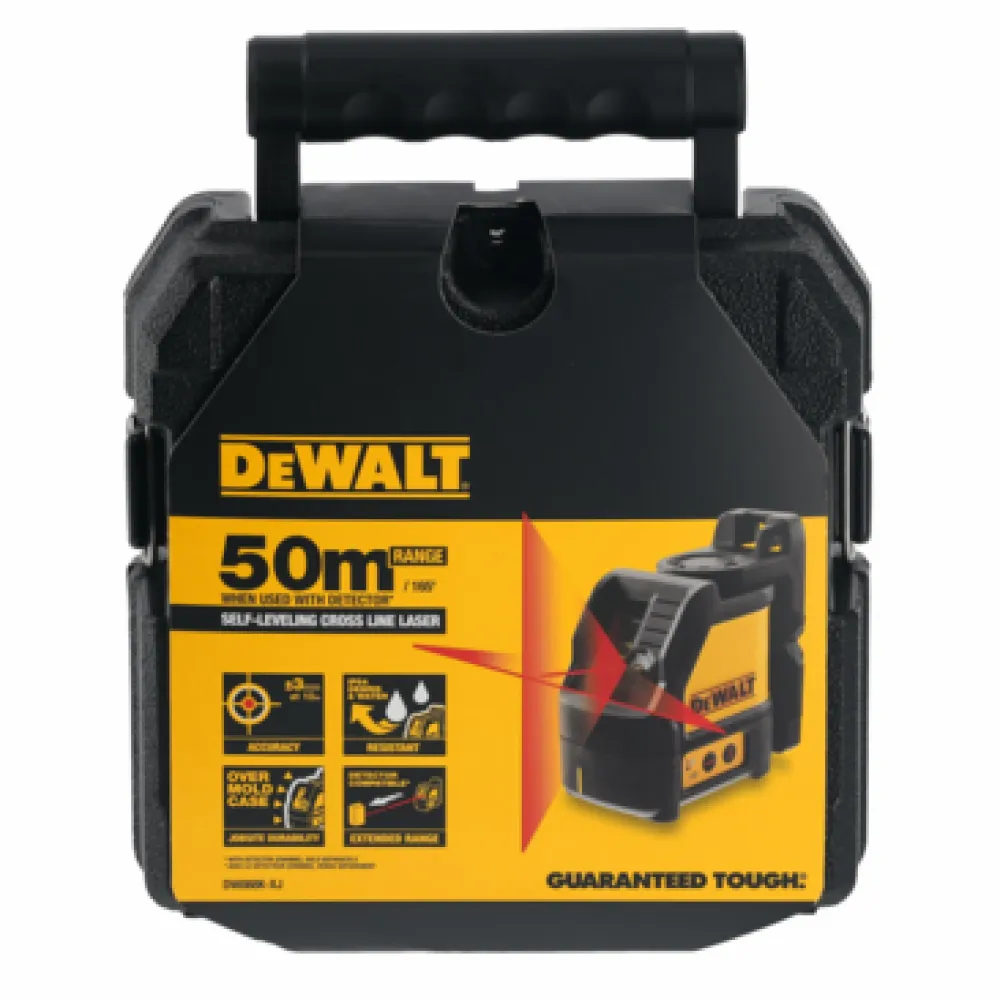 DeWalt DW088K-XJ kruislijnlaser zelfnivellerend