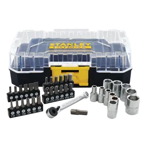 Stanley FatMax PRO-STACK doppenset 1/4" 37-delig