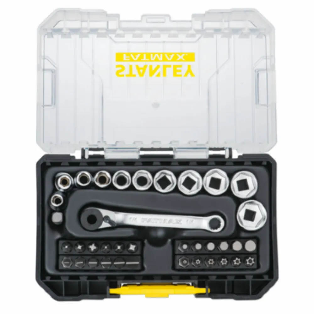 Stanley FatMax PRO-STACK doppenset 1/4" 37-delig