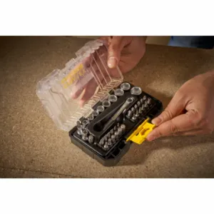 Stanley FatMax PRO-STACK doppenset 1/4" 37-delig