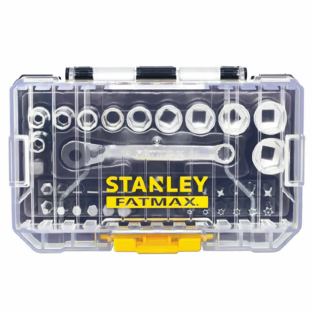 Stanley FatMax PRO-STACK doppenset 1/4" 37-delig