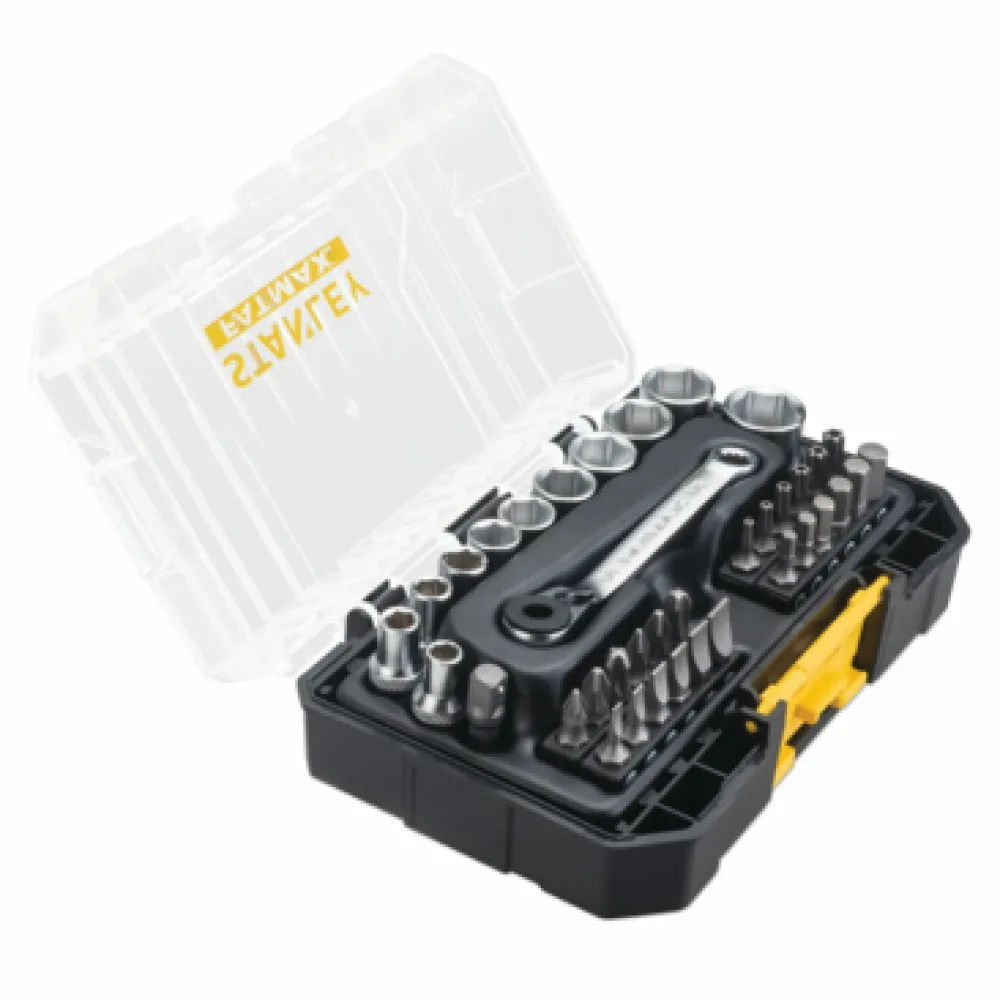 Stanley FatMax PRO-STACK doppenset 1/4" 37-delig
