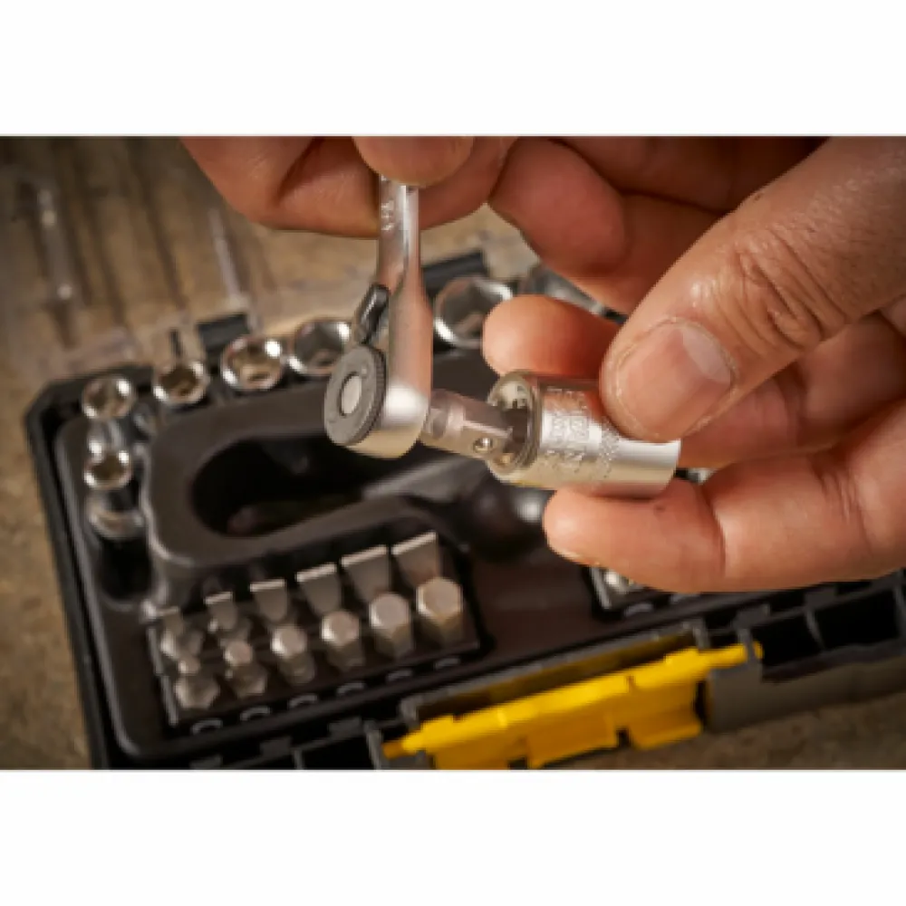 Stanley FatMax PRO-STACK doppenset 1/4" 37-delig