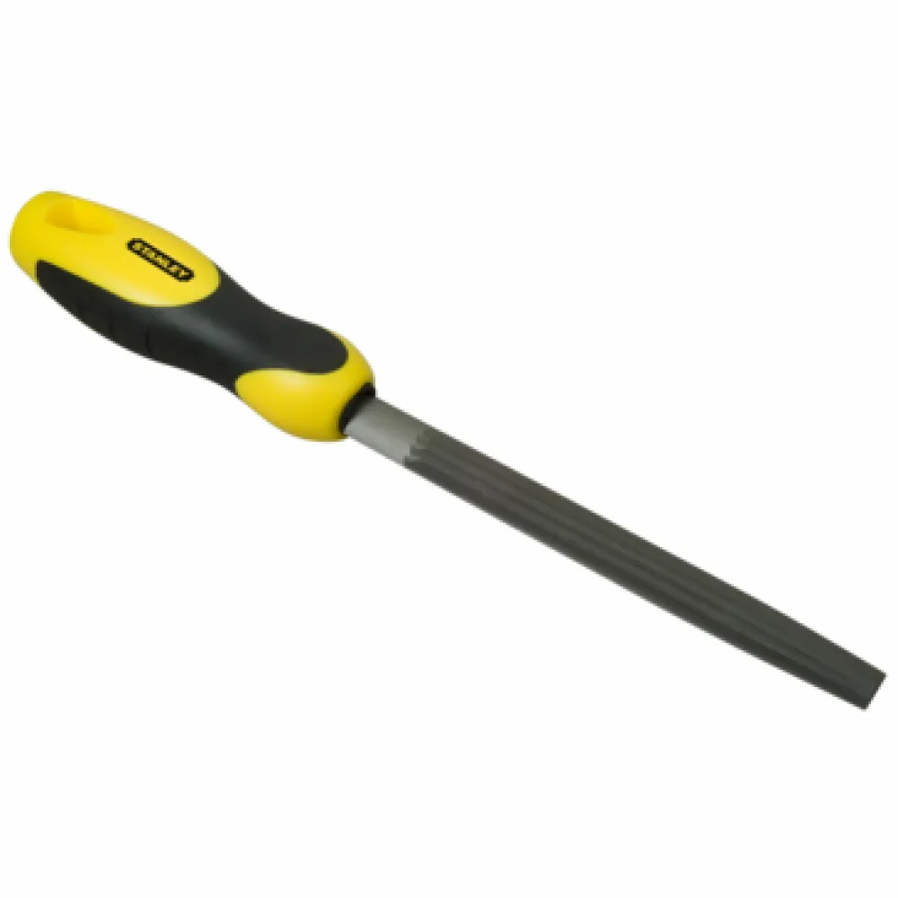 Stanley 0-22-456 halfronde vijl halfzoet 200 mm