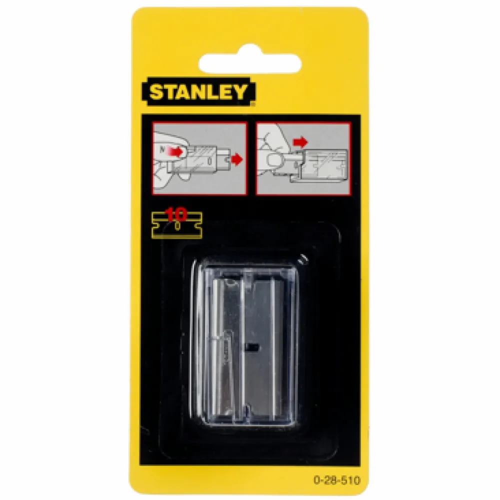 Stanley 0-28-510 reservemesjes glasschraper 10 stuks
